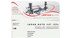 Desktop Screenshot of japanauto.pl